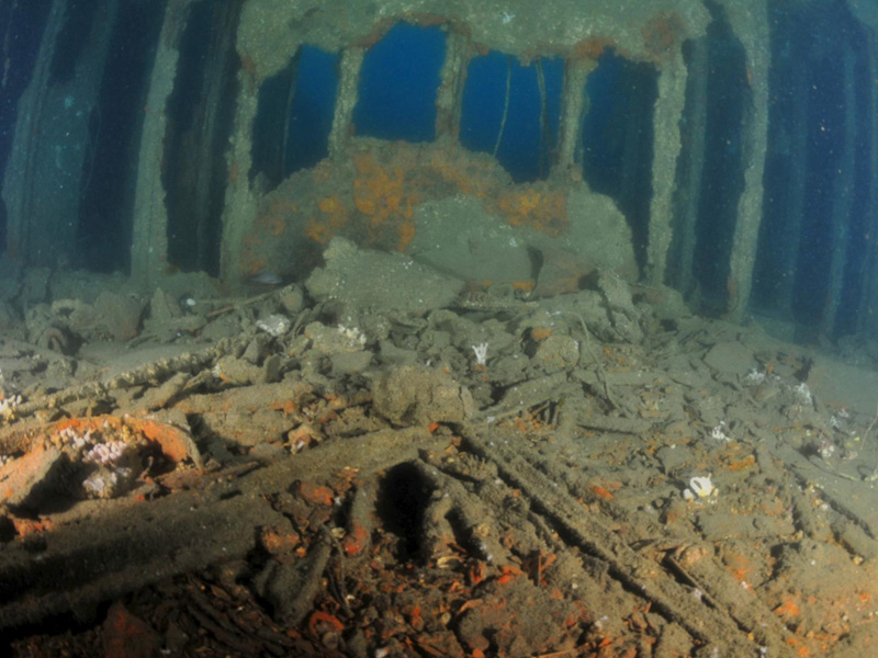 Dive to Shipwrecks off the coast of Wrightsville Beach