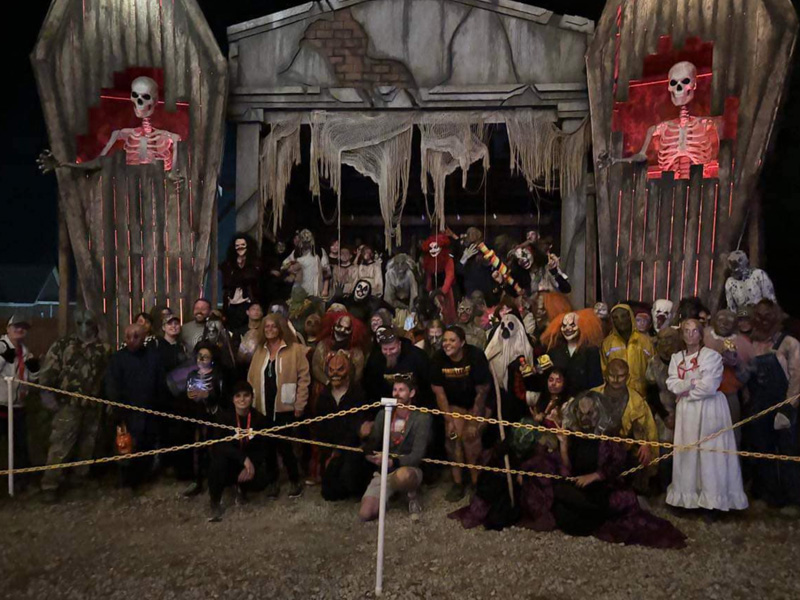 Scream at the Panic Attack Haunted Attraction (Nakina, NC)