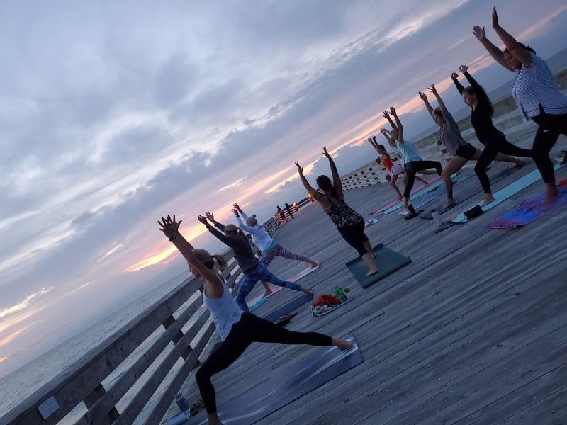 experience coastal-style yoga