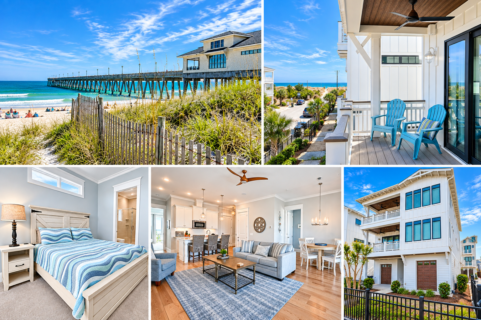 Extended stay vacation rentals on the North Carolina coast