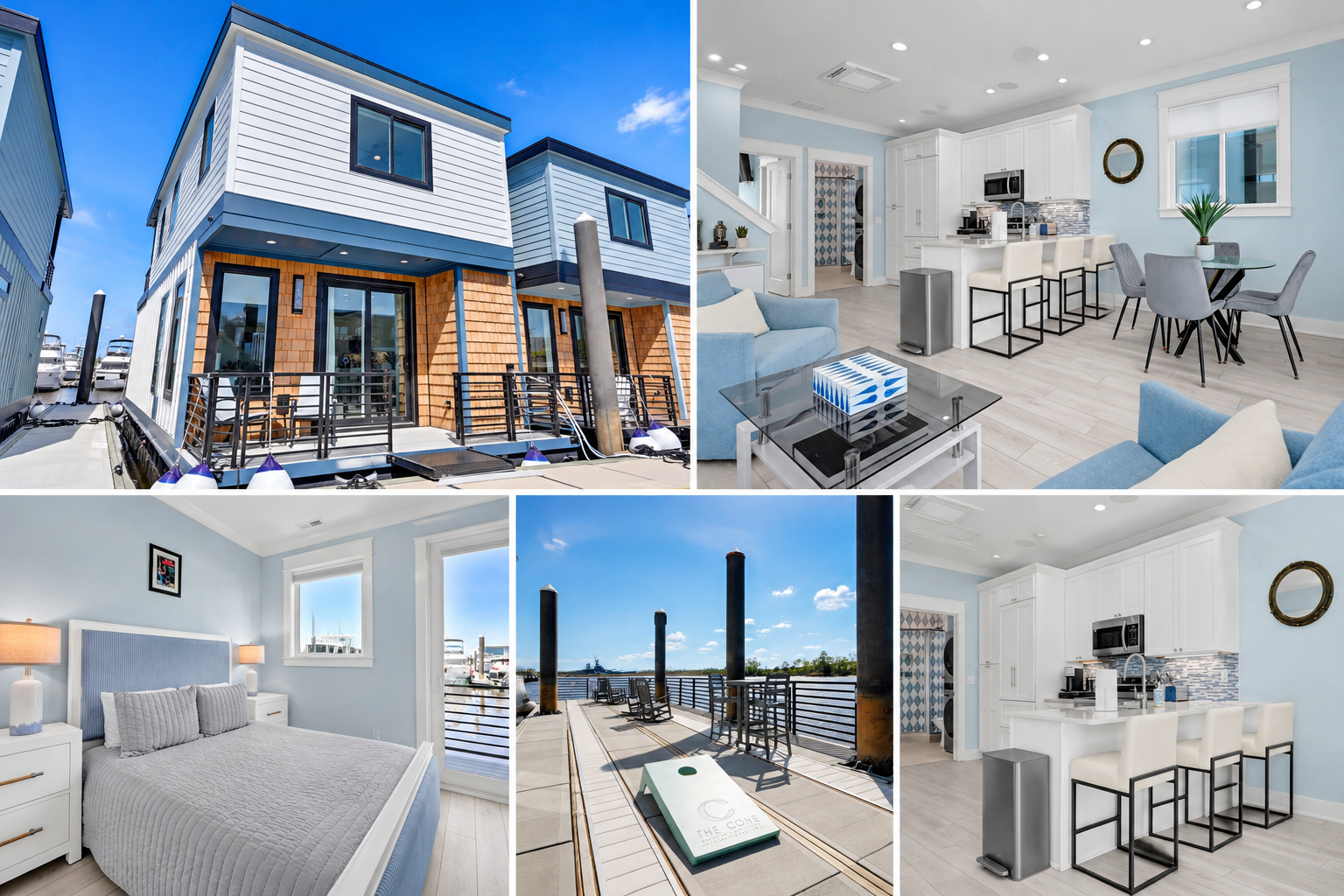 Port City Floating Villas in Downtown Wilmington NC